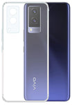 YOFO Transparent Back Cover for Vivo V21E (5G)