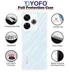 Silicon Back Cover Case for Redmi 13 (5G) / Poco M6 Plus (5G)