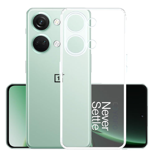 YOFO Back Cover for OnePlus Nord 3(5G)(SlimFlexible|Silicone|Transparent|Camera Protection|DustPlug)