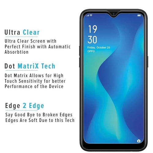 Edge to Edge Tempered Glass for Vivo Y91, Y93, Y95