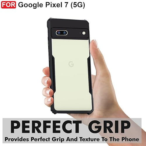 YOFO Google Pixel 7 (5G) Back Case Cover | Camera Protection Shockproof Bumper