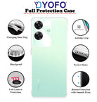 YOFO Transparent Back Cover Case for Realme C61 (4G)