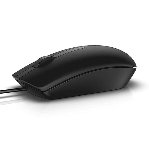 Dell MS116 1000Dpi USB Wired Optical Mouse, Led Tracking, Scrolling Wheel, Plug and Play.