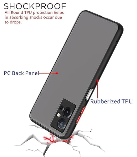 YOFO Smoke Back Cover for Vivo IQOOZ6