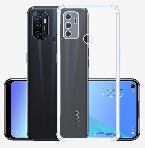 YOFO Back Cover for Oppo A53 (2020) / A33 / A53s / A32 (Flexible|Shockproof|Silicone|Transparent|Camera Protection)…
