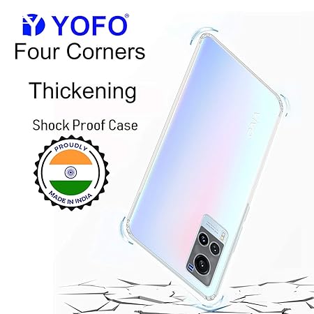 YOFO Silicon Back Cover for Vivo X60 (5G) / X60T (5G)