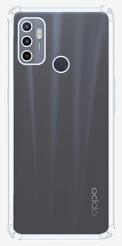 YOFO Back Cover for Oppo A53 (2020) / A33 / A53s / A32 (Flexible|Shockproof|Silicone|Transparent|Camera Protection)…