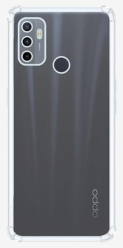 YOFO Back Cover for Oppo A53 (2020) / A33 / A53s / A32 (Flexible|Shockproof|Silicone|Transparent|Camera Protection)…