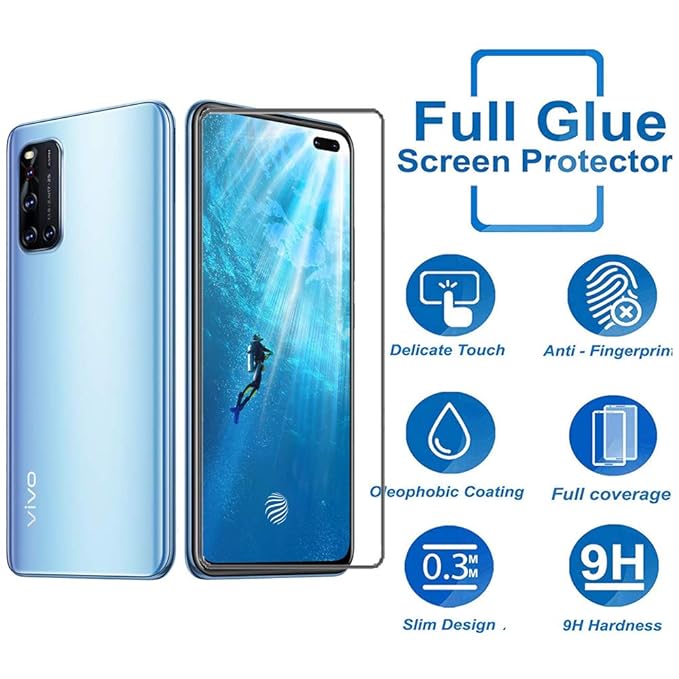 Edge to Edge Tempered Glass for Vivo V19
