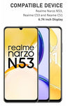 Edge to Edge Tempered Glass for Realme Narzo C53 / N53