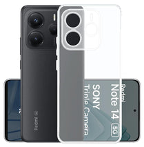 YOFO Transparent Back Cover Case for Redmi Note 14 (5G)