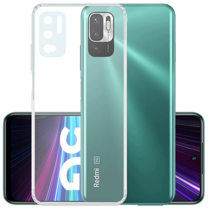 YOFO Transparent Back Cover for Mi Redmi Note 10T (5G)/ Poco M3 Pro