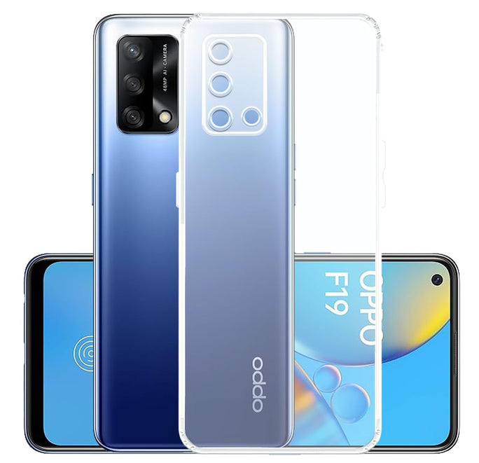 YOFO Transparent  Back Cover for Oppo F19 / F19s