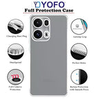 YOFO Silicon Back Cover Case for Oppo Reno 13 Pro (5G)