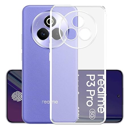 YOFO Silicon Back Cover Case for Realme P3 Pro (5G)
