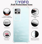 YOFO Transparent Back Cover for Vivo V30 / Vivo V30 Pro (5G)