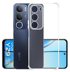 YOFO Transparent Back Cover for Vivo Y29 (5G) / Y19s (4G)