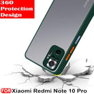 YOFO Smoke Back Cover for Redmi Note 10Pro