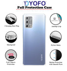 YOFO Transparent  Back Cover for Oppo F19 / F19s