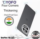 YOFO Transparent Back Cover for OnePlus 11R (5G) / OnePlus ACE 2 (5G)