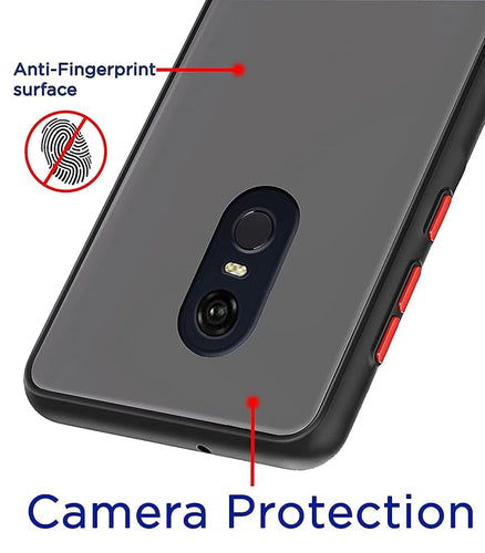 YOFO Smoke Back Cover for Redmi Note 5