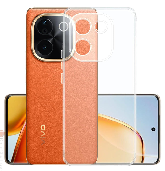 YOFO Silicone Back Cover Case for Vivo T3 Pro (5G) / iQOO Z9s Pro (5G)