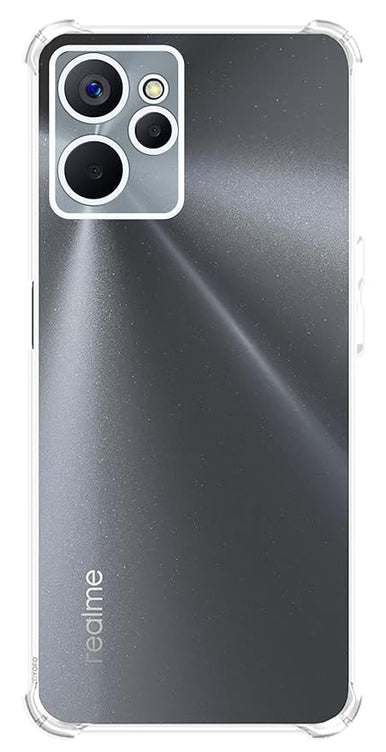 YOFO Transparent Back Cover for Realme 9i (4G)