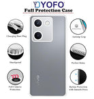 YOFO Silicon Back Cover Case for Vivo Y300 Plus (5G)