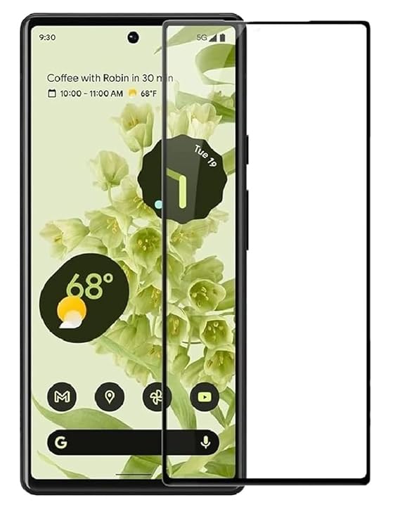 Edge to Edge Tempered Glass for Google Pixel 6