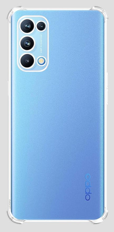 YOFO Transparent Back Cover for Oppo Reno 5 Pro (5G)