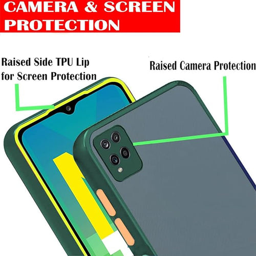 YOFO Smoke Back Cover for Samsung A 12