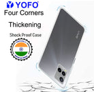 YOFO Transparent Back Cover for Vivo Y21(2021) / Vivo Y33s