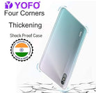 YOFO Transparent Back Cover for MI Redmi 9A