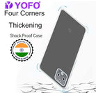 YOFO Premuim Back Cover for Google Pixel 4 (Flexible|Silicone|Transparent|Dust Plug|Camera Protection)