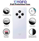 YOFO Transparent Back Cover Case for Mi Redmi A4 / Redmi 14c (5G) / Poco M7 (5G)