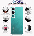 YOFO Transparent Back Cover for Vivo Y300 / V40 Lite (5G)