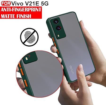 YOFO Smoke Back Cover for Vivo V21E (5G)