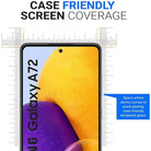 Edge to Edge Tempered Glass for Samsung A72 C/CUT