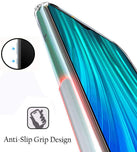 Back Cover For Xiaomi Redmi NOTE 8 ( Silicone|Transparent )