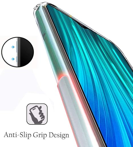 YOFO Transparent Back Cover For Xiaomi Redmi NOTE 8