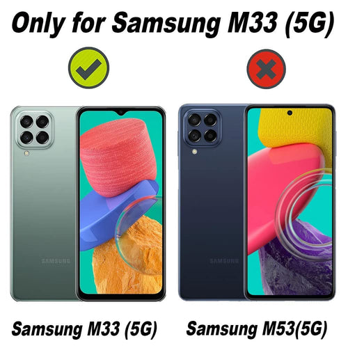YOFO Smoke Back Cover for Samsung M33 5G
