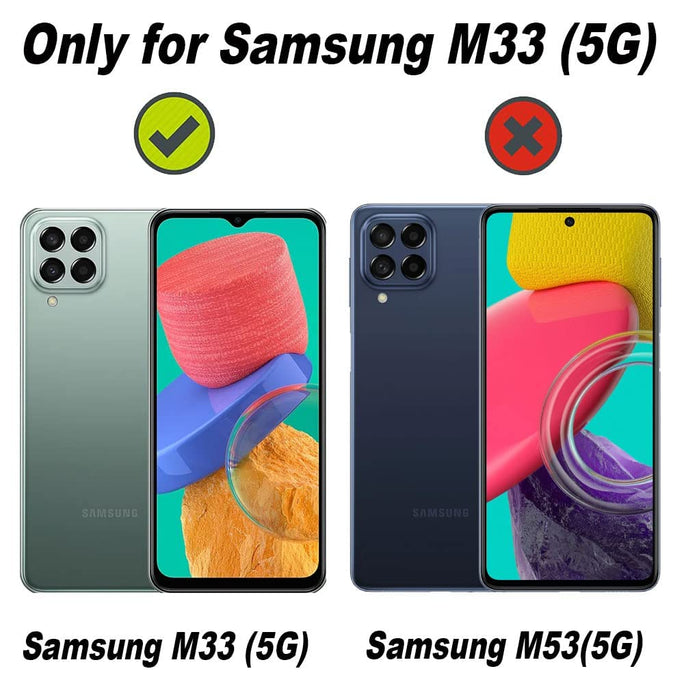 YOFO Smoke Back Cover for Samsung M33 5G