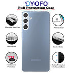 YOFO Transparent Back Cover for Samsung Galaxy F15 / M15 (5G)