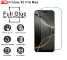 Edge to Edge Tempered Glass for iPhone 16 Pro Max