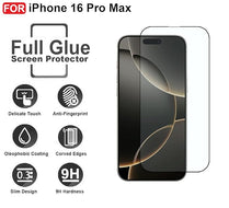 Edge to Edge Tempered Glass for iPhone 16 Pro Max