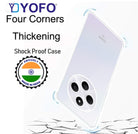 YOFO Transparent Back Cover Case for Mi Redmi A4 / Redmi 14c (5G) / Poco M7 (5G)