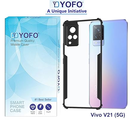 YOFO Shockproof Back Cover for Vivo V21