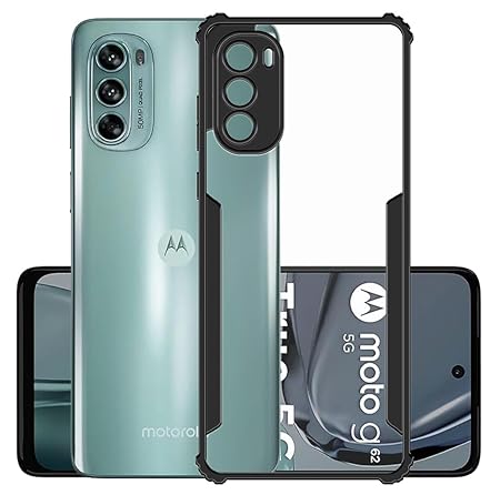 YOFO Shockproof Back Cover for Motorola G62