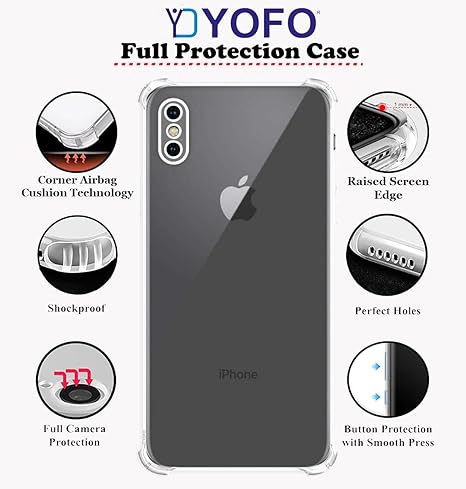 YOFO Back Cover for Apple iPhone X/XS