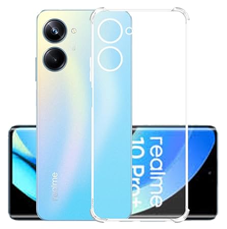 YOFO Transparent Back Cover for Realme 10 Pro (5G)